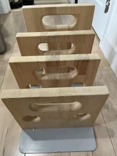 【職人さん制作品】木製多段ブックスタンドのサムネイル