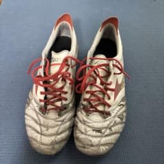 Mizuno サッカーシューズ・スパイク ホワイト/レッドのサムネイル