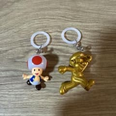 スーパーマリオ めじるしアクセサリー マリオ キノピオ 2種のサムネイル