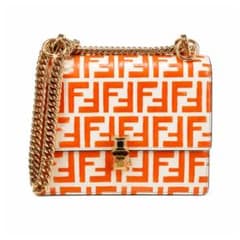 FENDI FF柄 チェーンショルダーバッグ