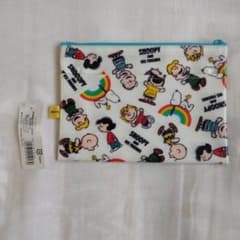 スヌーピー 虹 ケース 貴重品 日本製 サンリオ 昭和レトロ 通帳 診察券