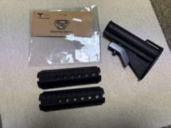 t8 mws用　xm177/m733 スリムハンドガード　ストックセット t8 mws用 xm177/m733 スリムハンドガード ストックセット - メルカリ