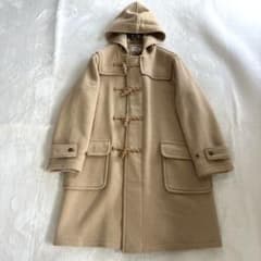 英国製✨マーガレットハウエル　ダッフルコート　クリームベージュ　マキシ丈　M～L マーガレットハウエル ダッフルコート 英国製 ベージュ メランジウール