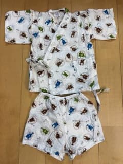 甚平 日本製 男の子 80 カブトムシ柄のサムネイル