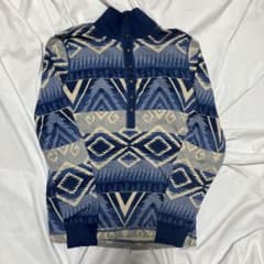 CHAPS アーガイル 長袖カットソー S US古着