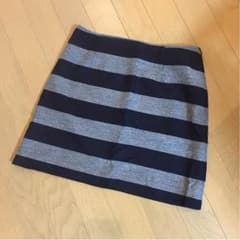 なぉみ様専用★NATURAL BEAUTY BASIC★ボーダースカートのサムネイル