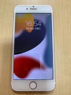 iPhone7 128GB ローズゴールド SIMフリー バッテリー82%のサムネイル
