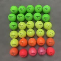 Titleist ゴルフボール ロストボール 30個セット カラーボールのサムネイル