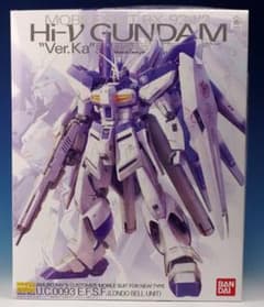 MG 1/100 ハイνガンダム Ver.Ka プラモデルのサムネイル