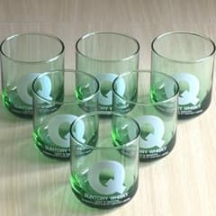 サントリーウイスキー ロックグラス Q 昭和レトロ コップ 非売品