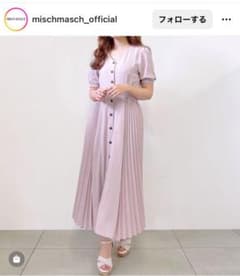 MISCH MASCH サイドプリーツワンピースのサムネイル