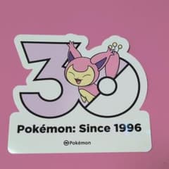 ポケモン 30周年 韓国 ステッカー エネコのサムネイル