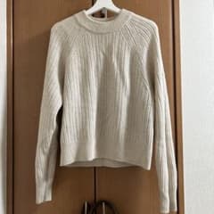 毛100% ユニクロ　ニットセーター - 4