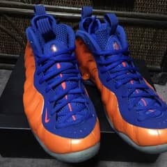 値下げ nike air foamposite one knicksのサムネイル