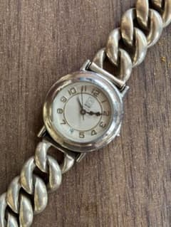 訳有 クリオブルー CLIO BLUE silver 925 チェーン 時計 - メルカリ