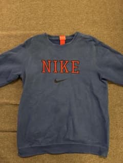 NIKE ブルー　トレーナー Lサイズのサムネイル