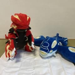 ポケモン ゲンシグラードン ゲンシカイオーガ ぬいぐるみ セット OA ZA