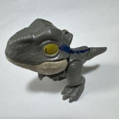 恐竜 フィギュア デフォルメ グレー おもちゃのサムネイル