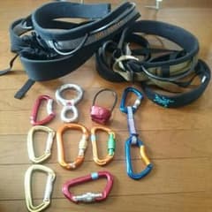 ハーネス&カラビナセットのサムネイル