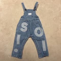 soll. the label デニムオーバーオール サイズ2 soll. the label Denim Overalls size1【新品】 - メルカリ