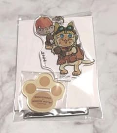 シクラメン様専用【モンハン✕仕事猫】アクスタ(ヒェェ…)のサムネイル