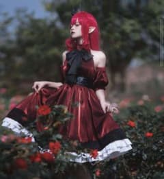 FGO 妖精騎士トリスタン バーヴァンシー 冬祭ドレス コスプレ衣装 M