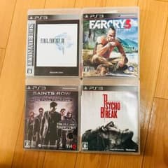 PS3 ソフト 4本のサムネイル