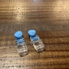 名札クリップ　キッズクリップ　2個セット　ブルーのサムネイル