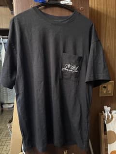 H&M ブラック ポケット付き Tシャツ Mのサムネイル