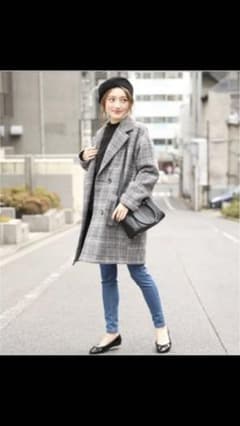 Heather チェックコートのサムネイル