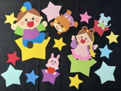 壁面飾り 七夕¨̮♡のサムネイル
