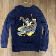 UNIQLO UT ドラゴンボール スウェット ネイビー XLのサムネイル