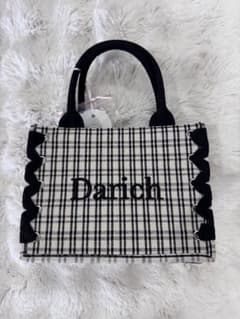 新品未使用】❤️ダーリッチ❤️チェック柄トートバッグ❣️ - メルカリ