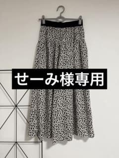 ダルメシアン柄フレアパンツのサムネイル