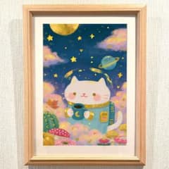 宇宙飛行士の猫のサムネイル