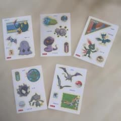 ポケモン みずピタシール 5枚セットのサムネイル