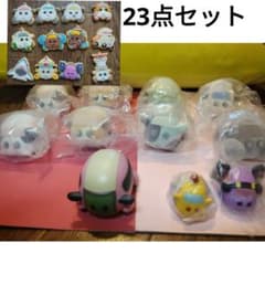23점 세트 PUI PUI 몰카 가챠 플로키 쿠키 마그넷