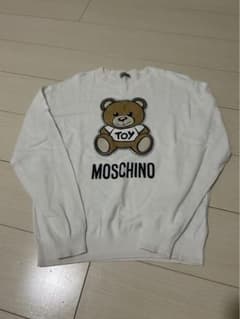 MOSCHINO クマプリント 長袖セーター トップスのサムネイル