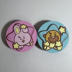 BT21 スマホグリップ 2個セット COOKY ＆ SHOOKY BTSのサムネイル