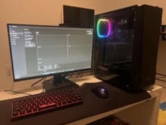 ゲーミングデスクトップPC 本体 ENERMAXケース ゲーミングセット 