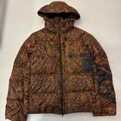 美品 NITRAID ダウンジャケット リアルシティナイトビジョン 総柄 