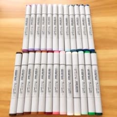 コピックスケッチ全25本中古２本ダブりのサムネイル