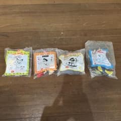 [미개봉품]헤세이 레트로 맥도날드 해피 세트 장난감 4종 정리 완구