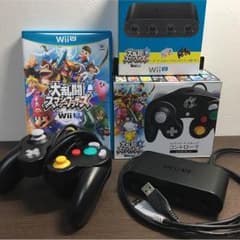 大乱闘スマッシュブラザーズwiiu+接続タップ+ゲームキューブコントローラのサムネイル