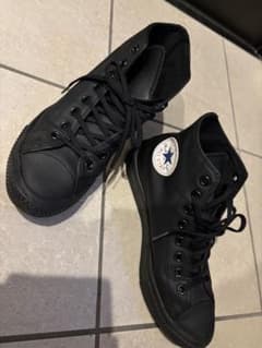 CONVERSE ウォータープルーフ　ハイカット ブラック 25.5cm
