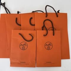 HERMES ショップ袋 ショッパー 6枚セット - メルカリ
