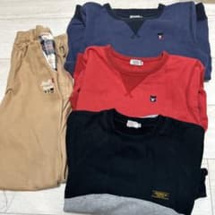 MIKI HOUSE DOUBLE.B トレーナーセット 12点 DOUBLE.B MIKI HOUSE 秋冬トレーナー &パンツ 5点セット - メルカリ