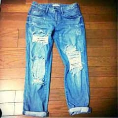 ダメージデニムパンツ  GYDA.forever21.EMODA系のサムネイル
