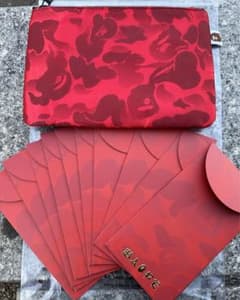 ベイプ bape ポーチ　パケット　新品　お年玉のサムネイル