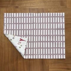 ハンドメイド ランチョンマット リバーシブル（ピンク）のサムネイル